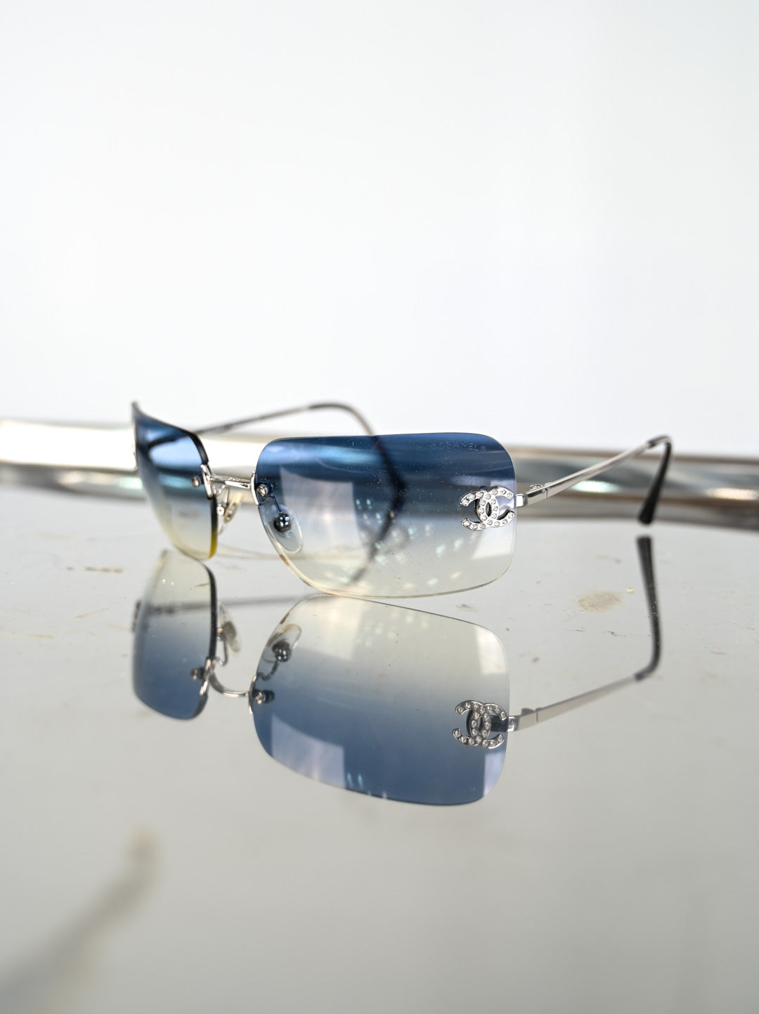Chanel Bedazzled Sunglasses