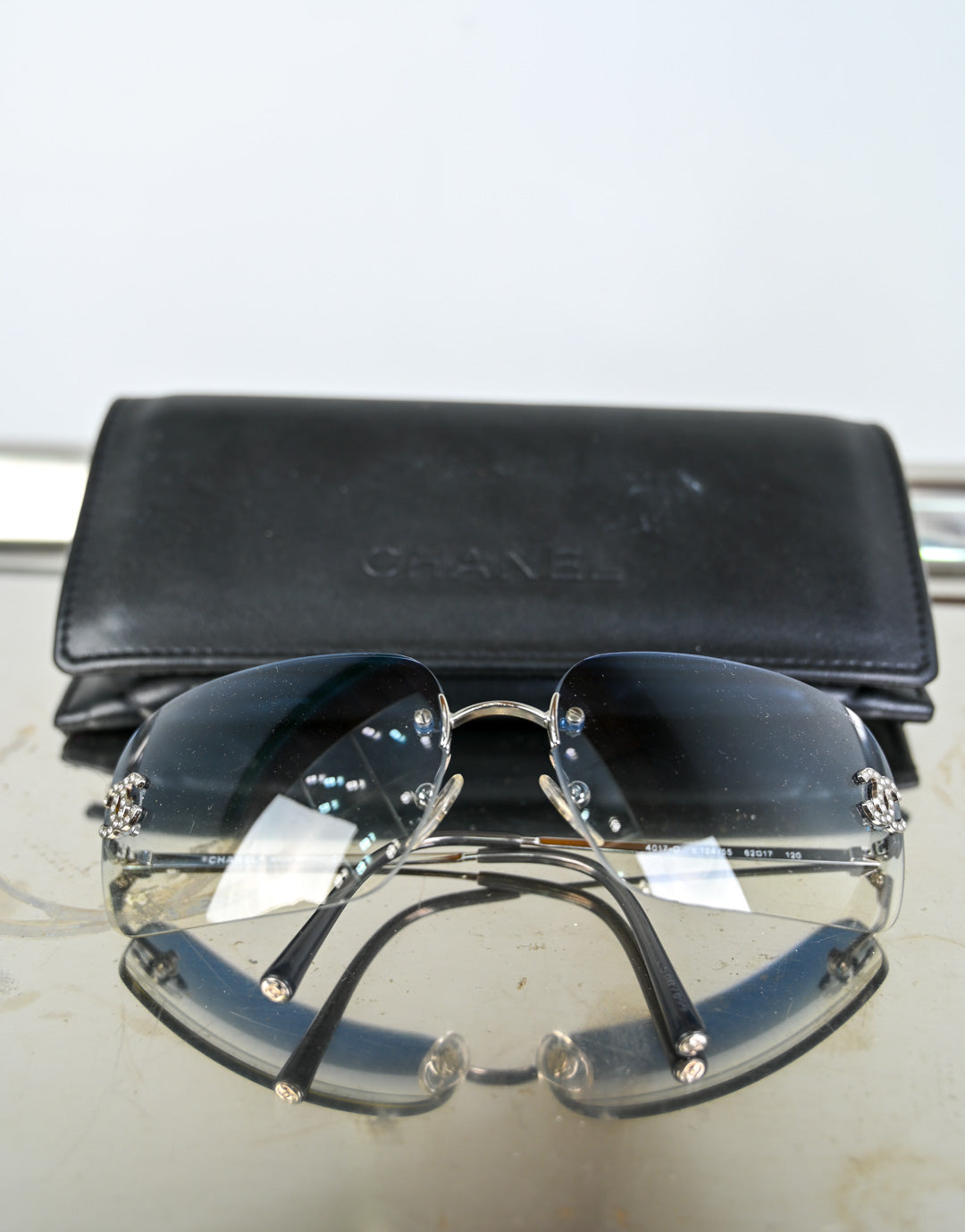 Chanel Bedazzled Sunglasses