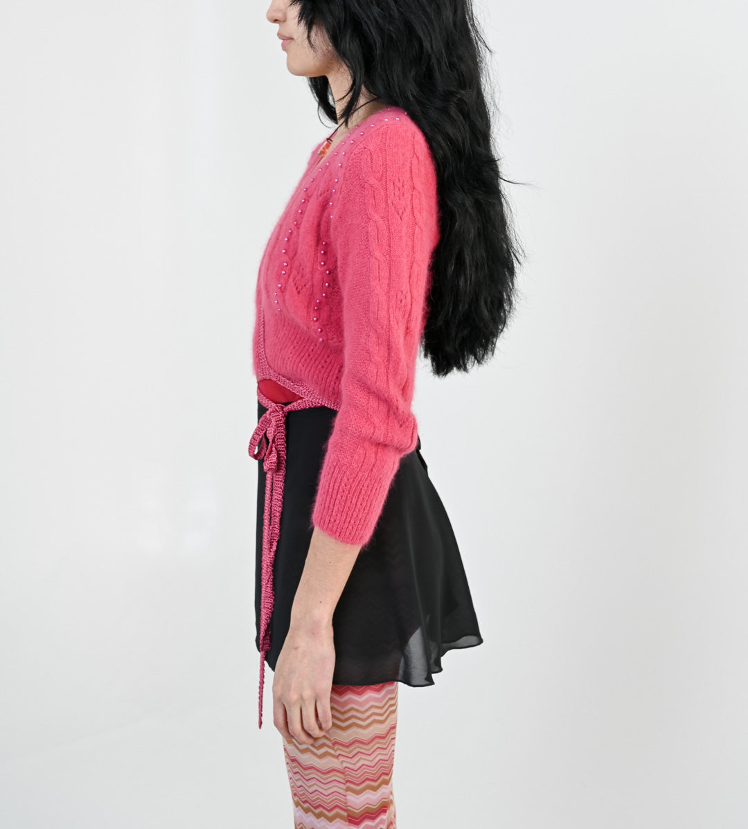 Rosebud Angora Wrap
