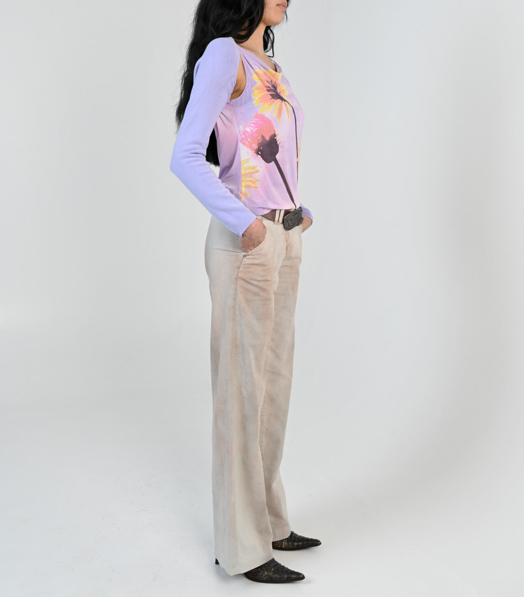 Versace Bronze Wash Pants
