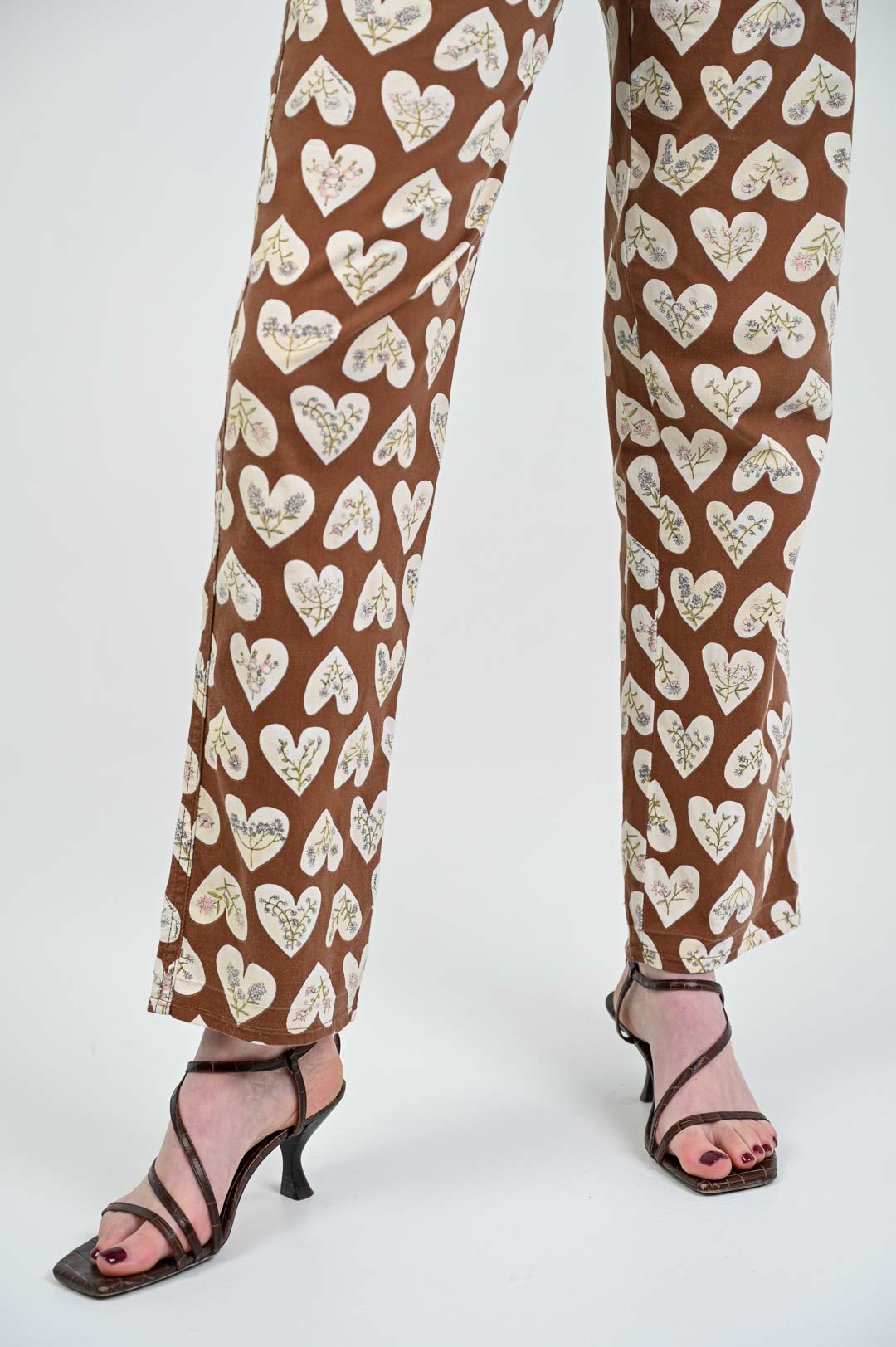 Moschino Heart Stamp Pants