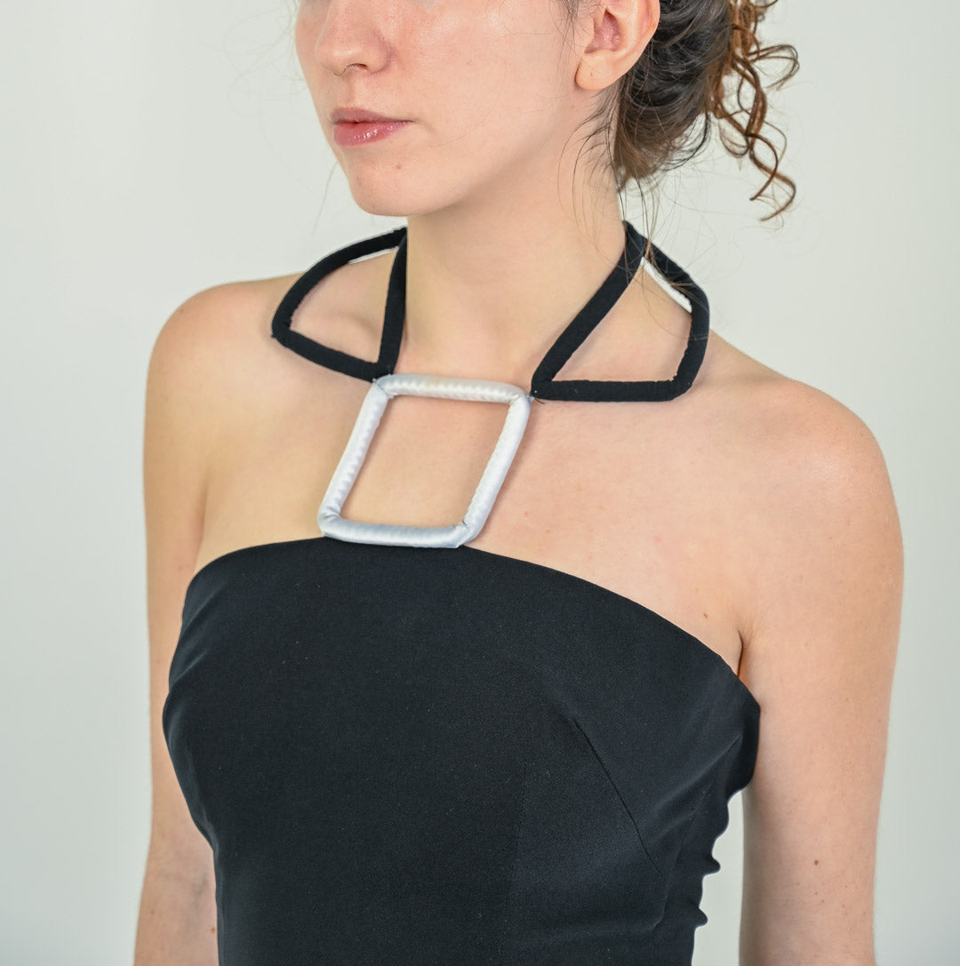 Checkerboard Party Dress