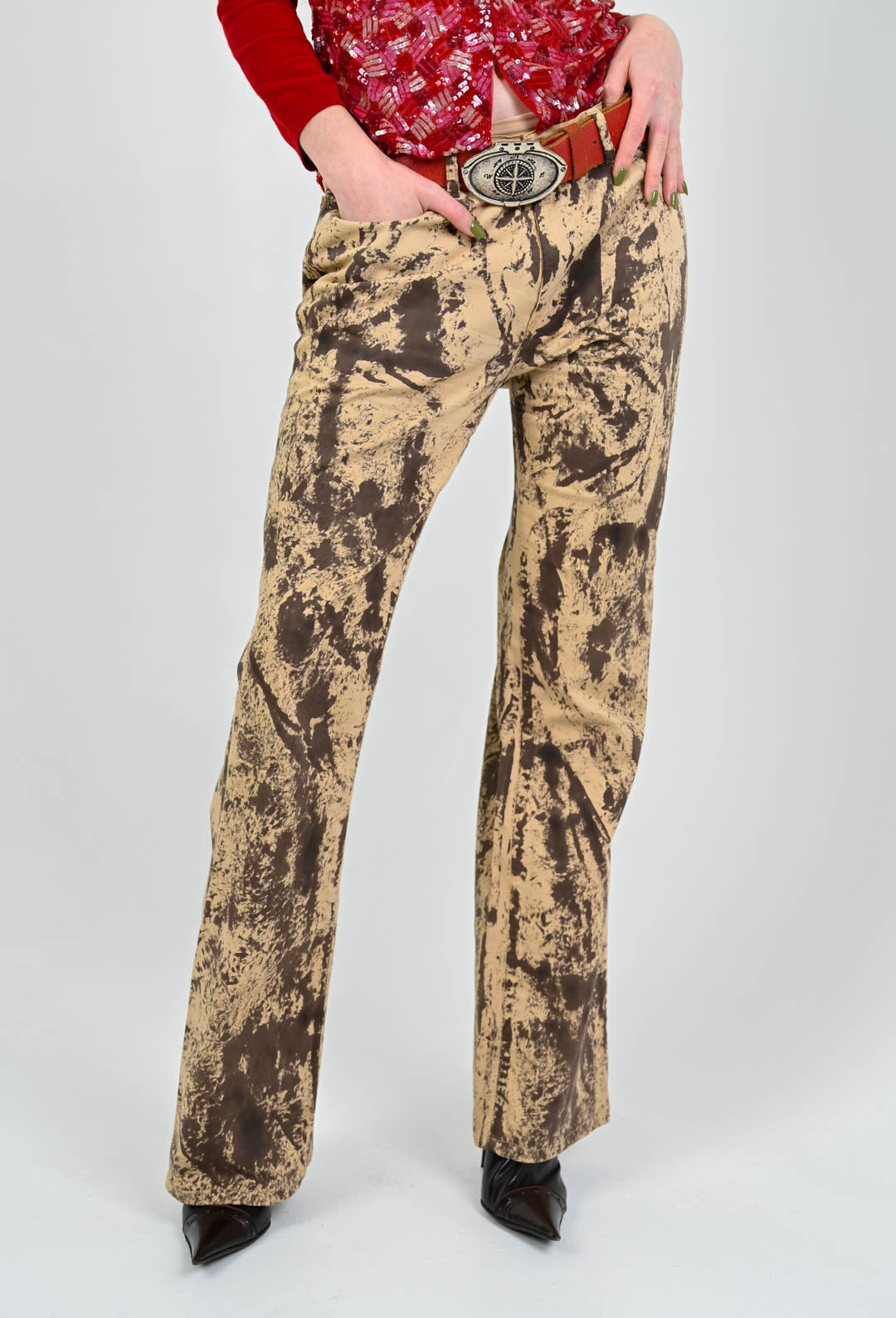 Roberto Cavalli Camouflage Pants