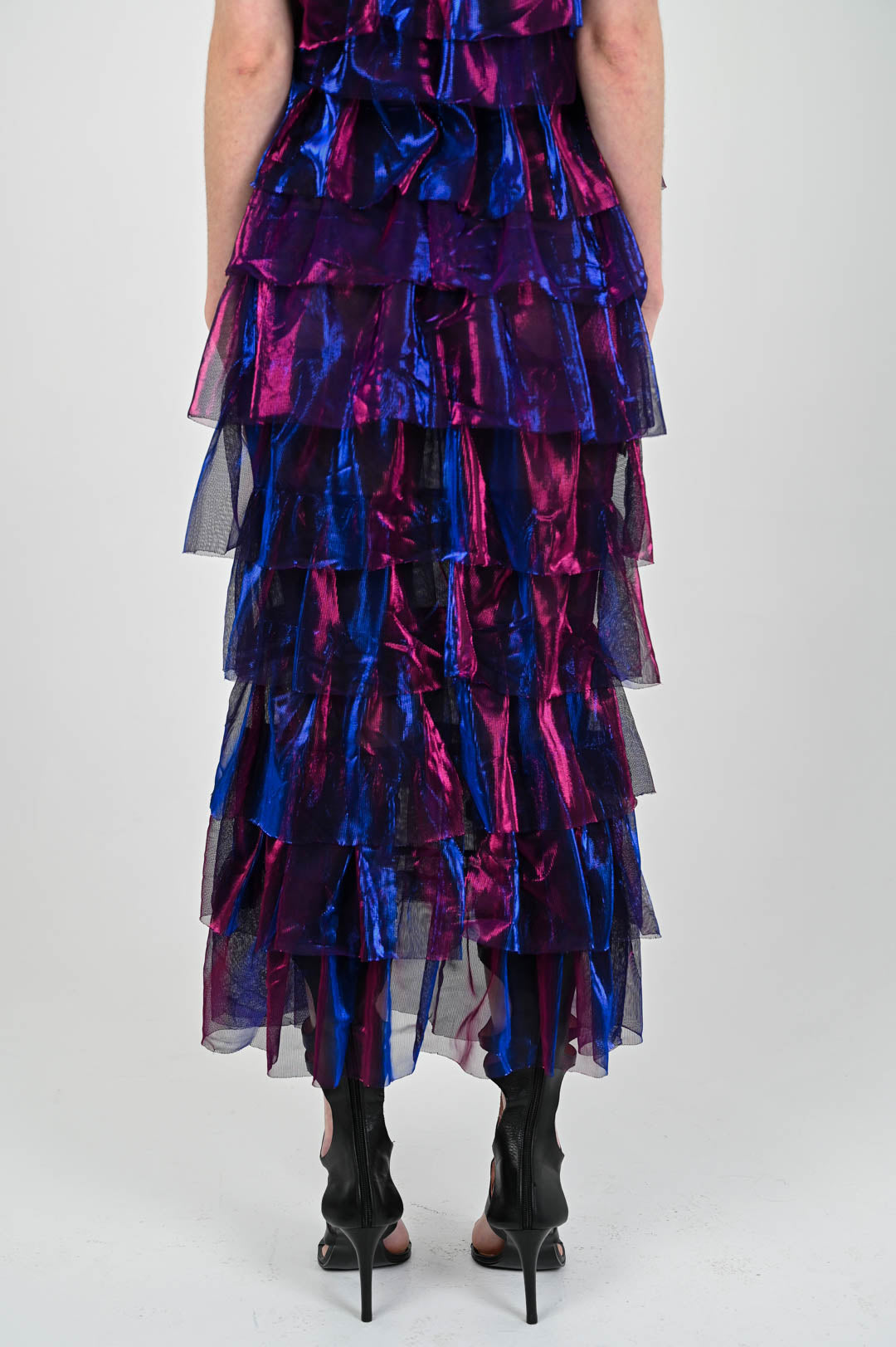 Ultraviolet Tiered Dress