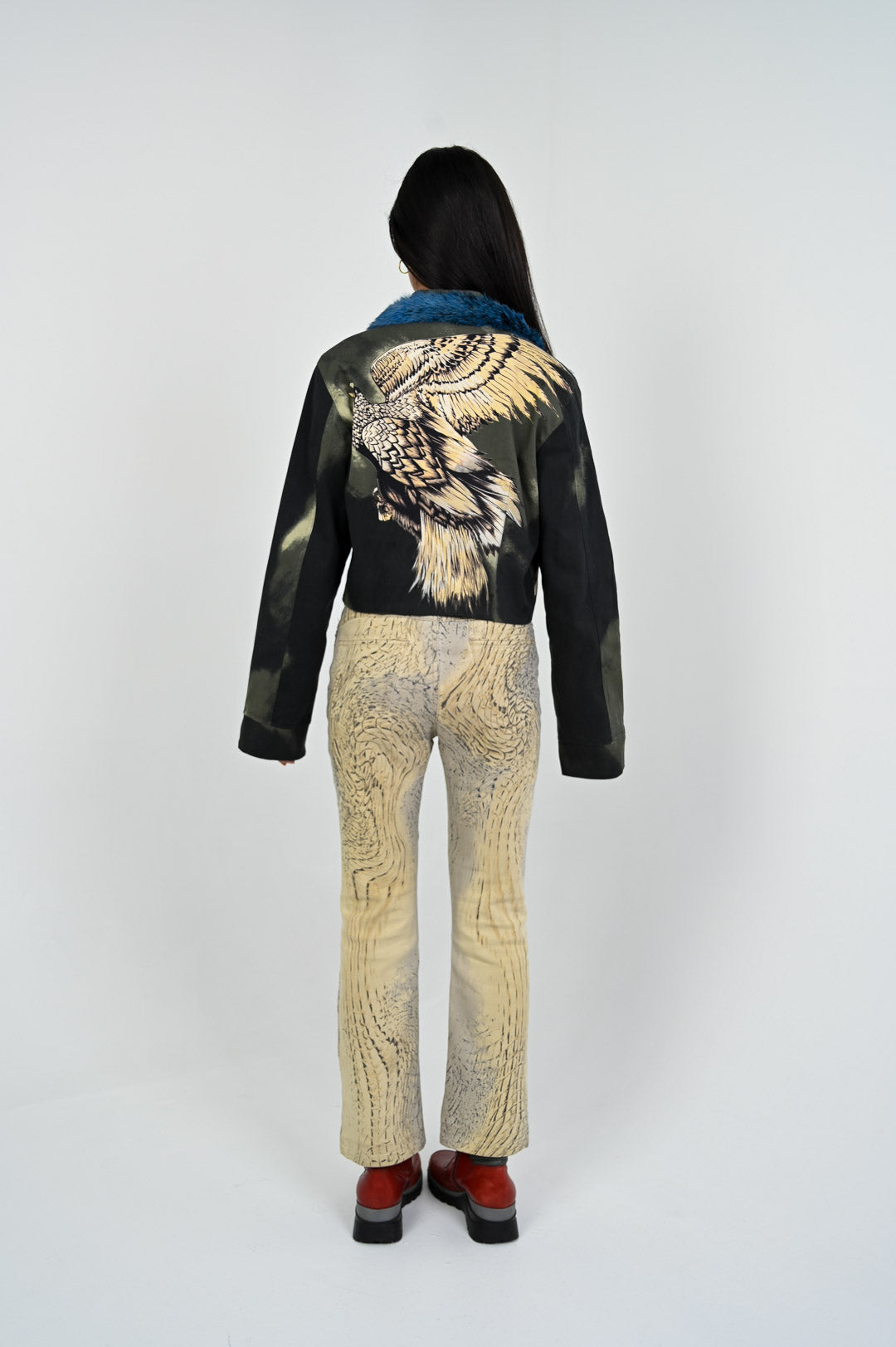 Eagle Fur Trim Jacket