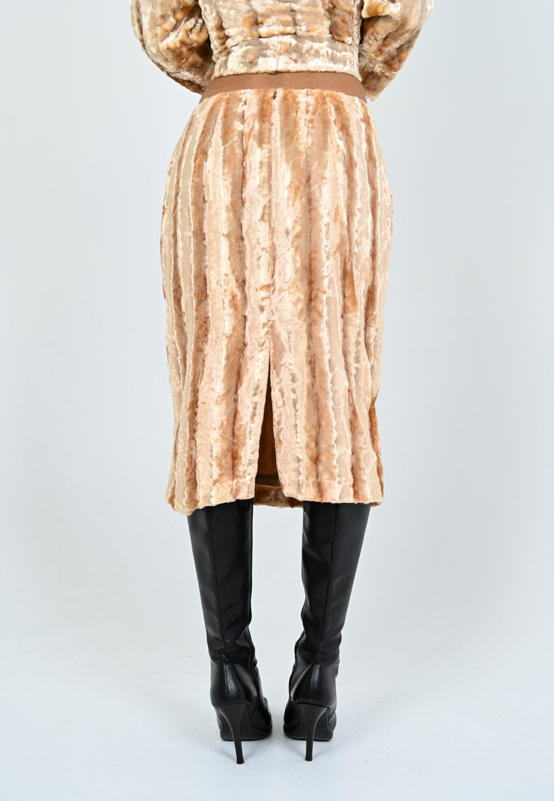 Miss Sixty Champagne Skirt Set