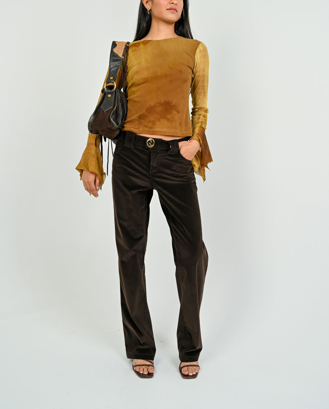 Gucci Espresso Corduroy Pants
