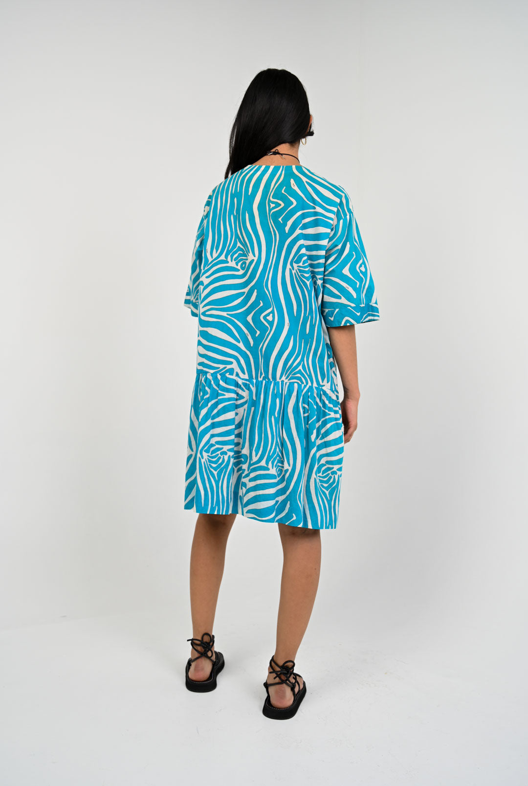 Emilio Pucci Aqua Print Dress