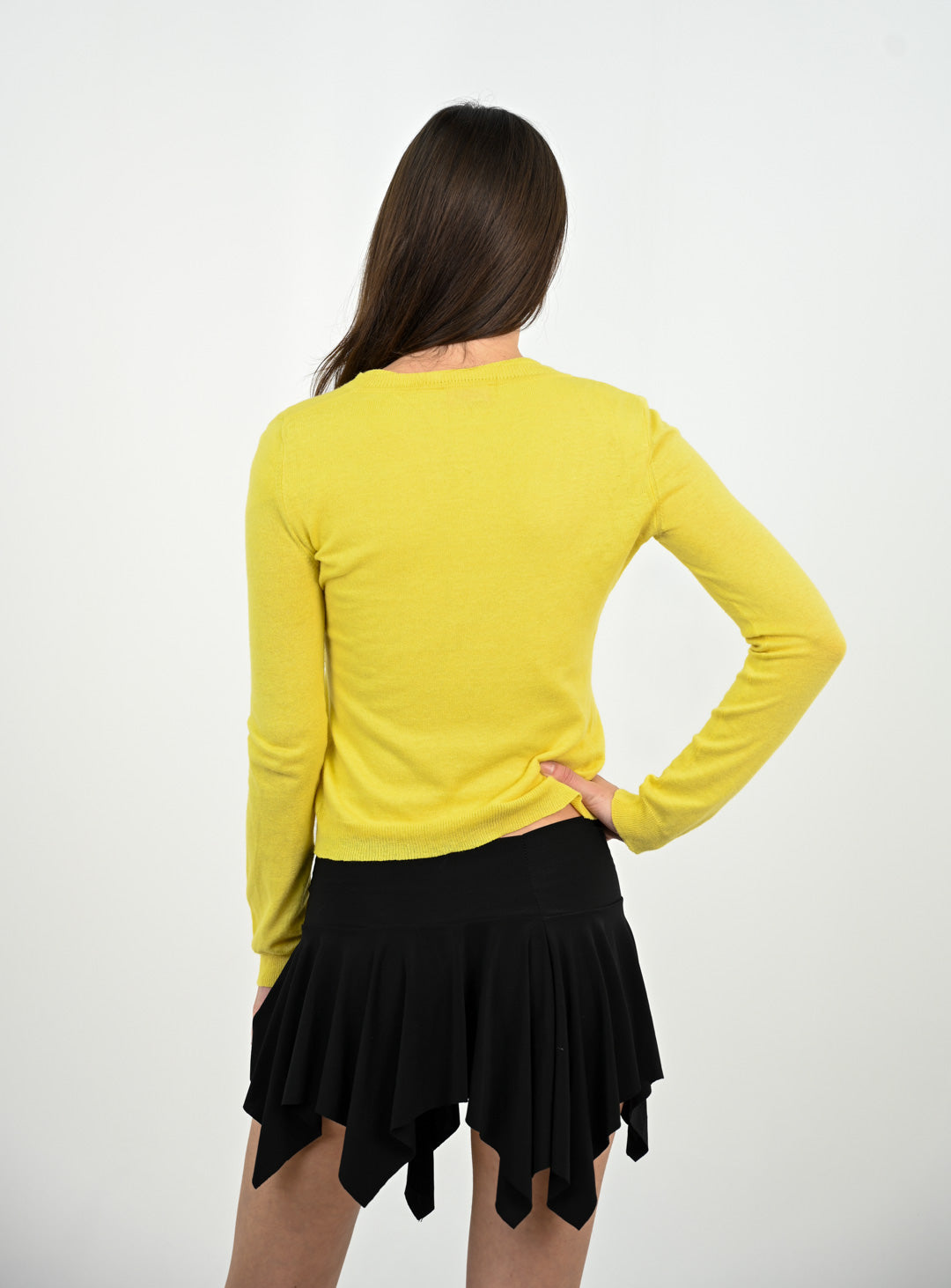 Blumarine Canary Sweater Set
