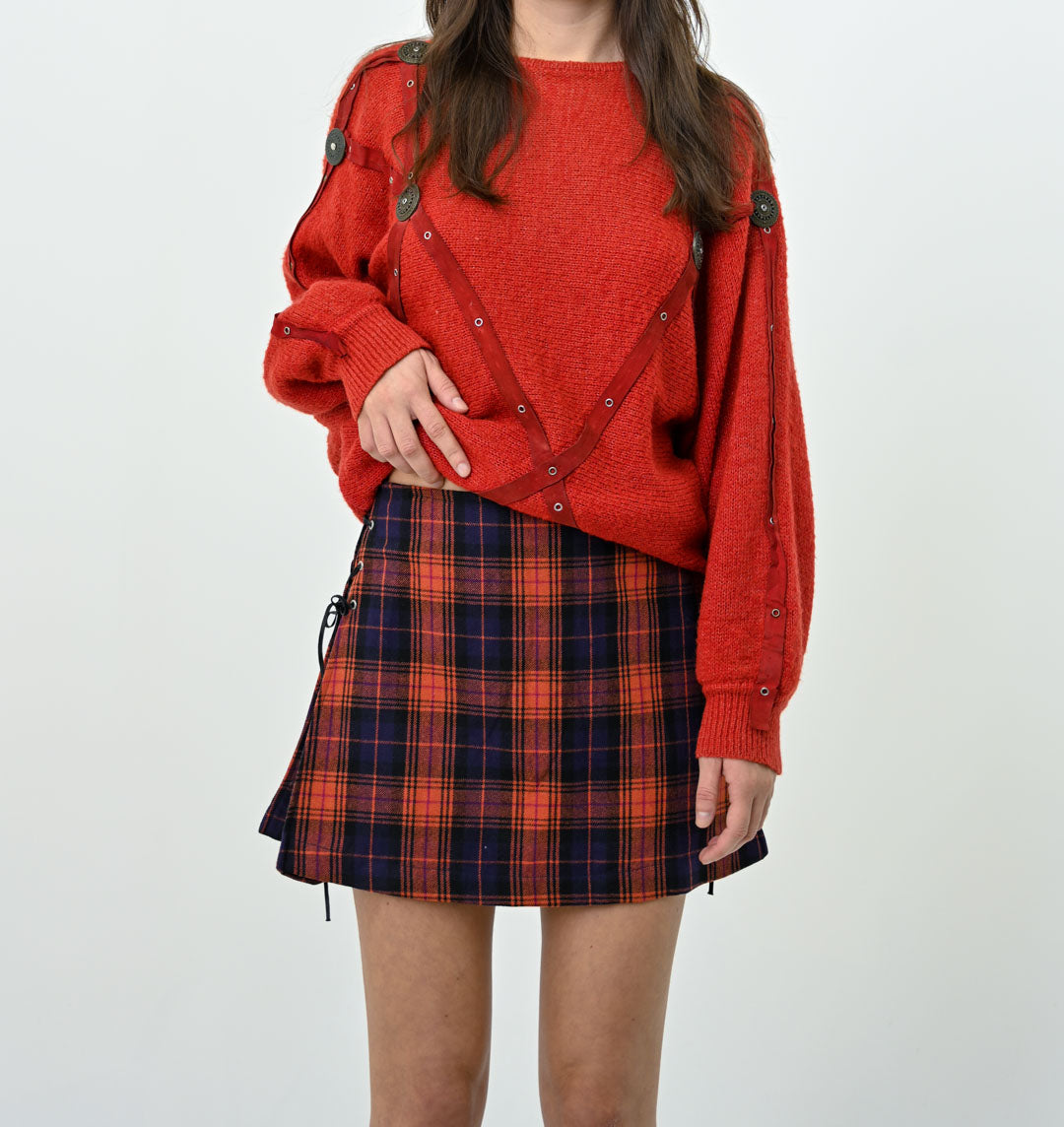 Plaid School Skirt