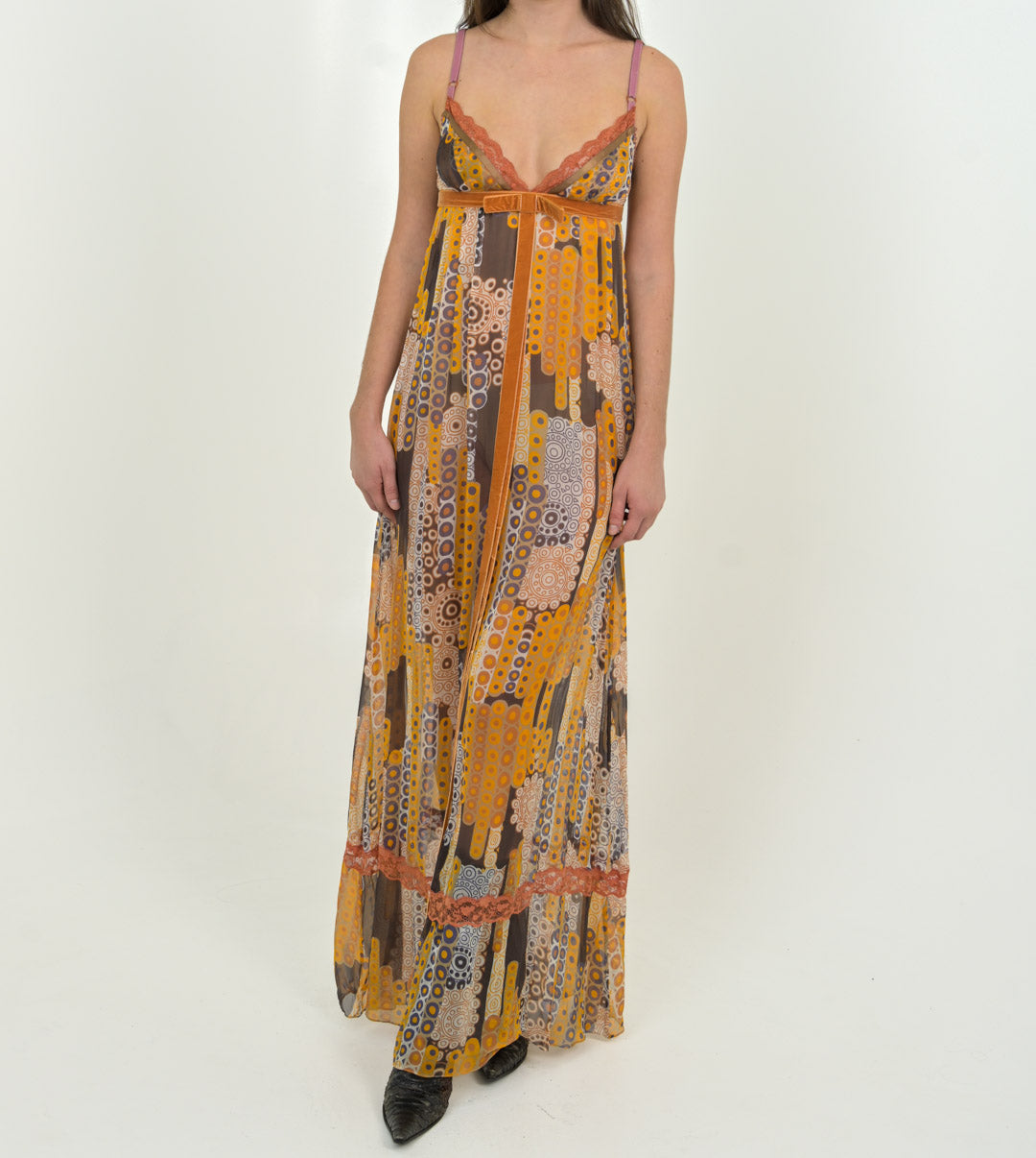 Dolce & Gabbana Silk Maxi Dress