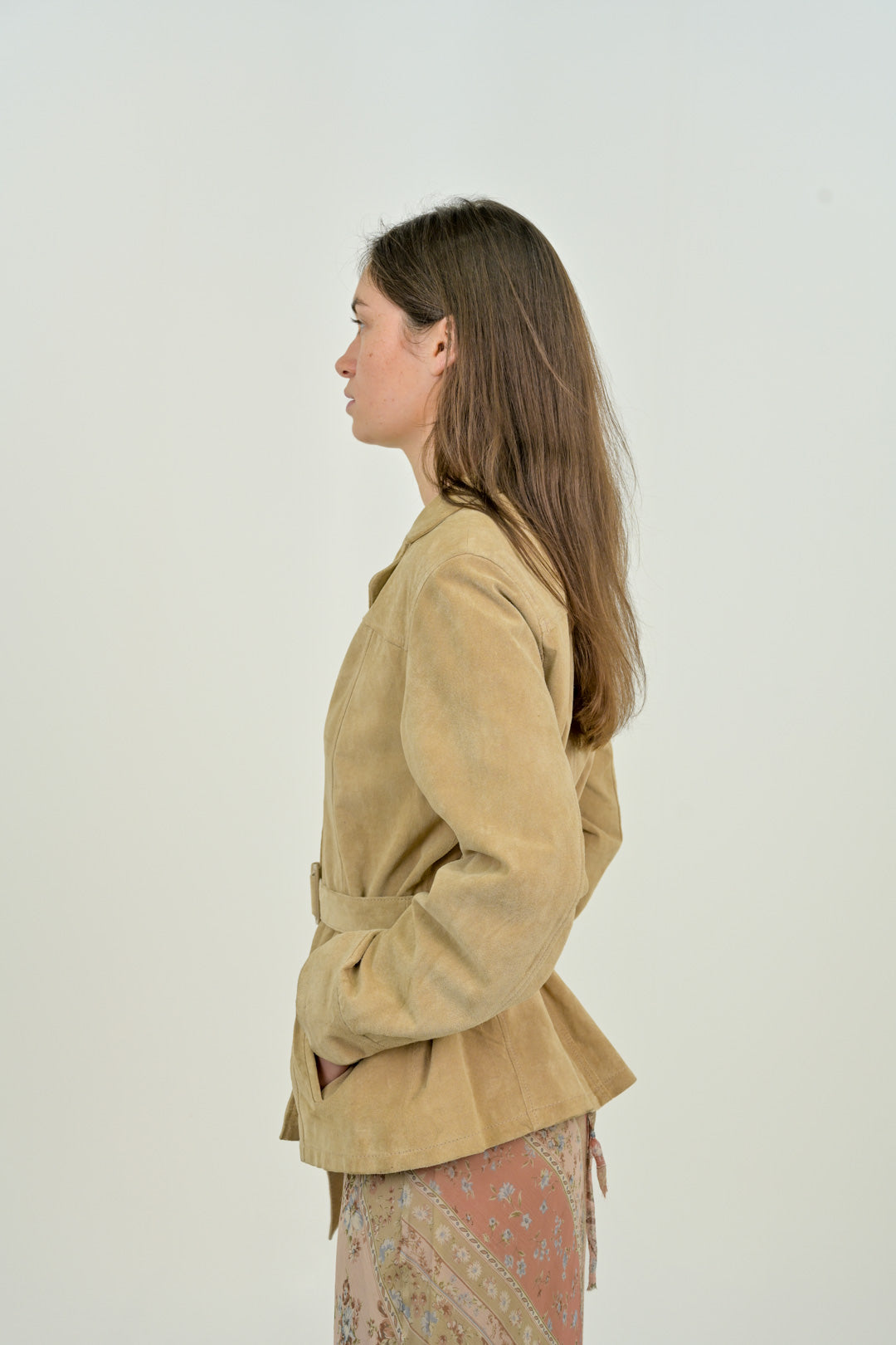 Oat Suede Jacket