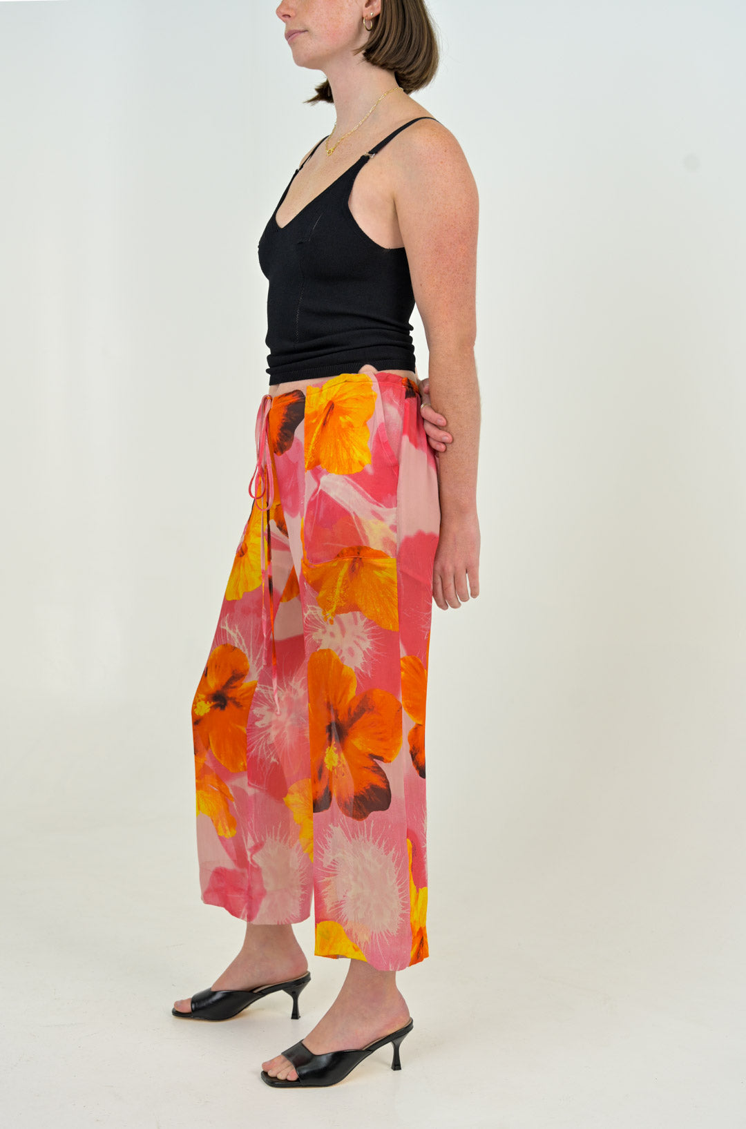 Spring 2002 Blumarine Silk Tropical Pants