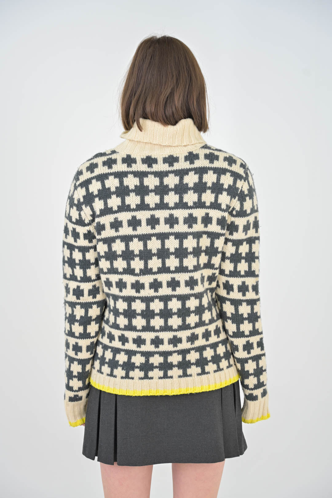 Wool Cross Stamp Knit