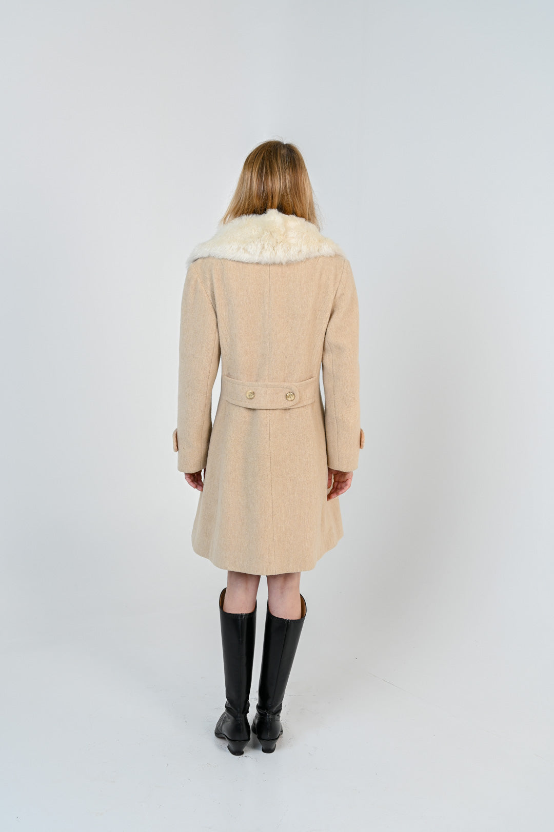 Wool Rabbit Oat Coat