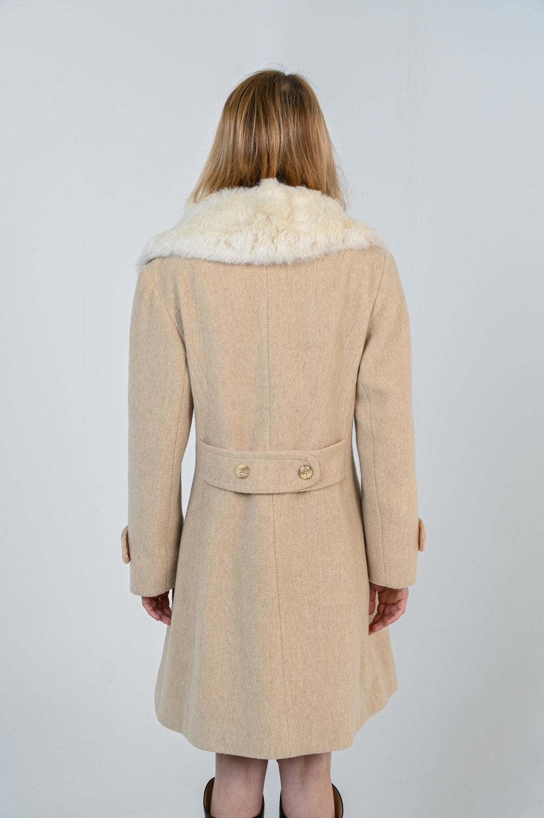 Wool Rabbit Oat Coat