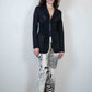 Per Chi Mesh Corset Blazer