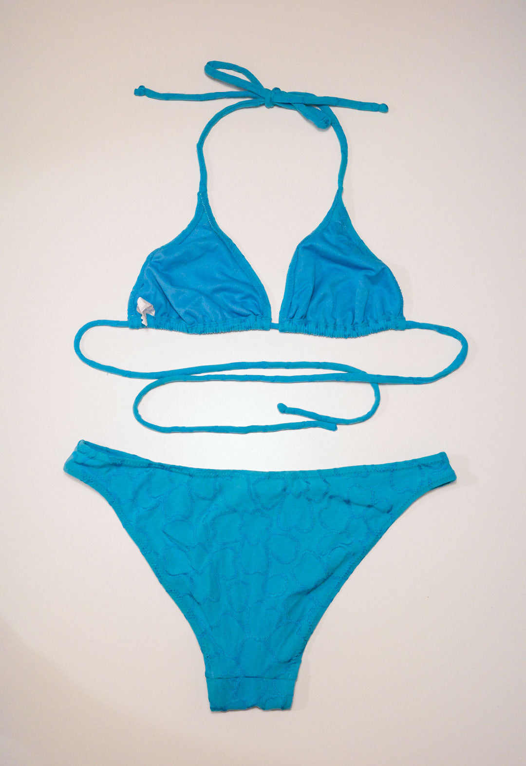 Turquoise Terrycloth Bikini