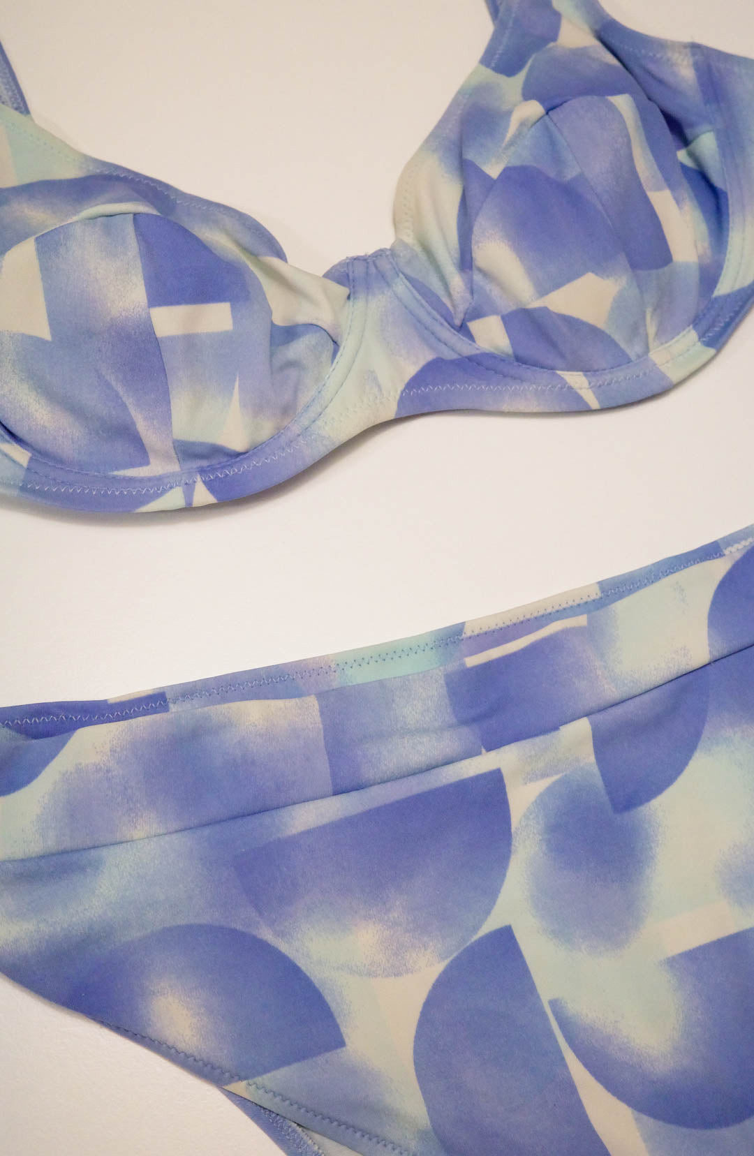 Cornflower Geometric Bikini