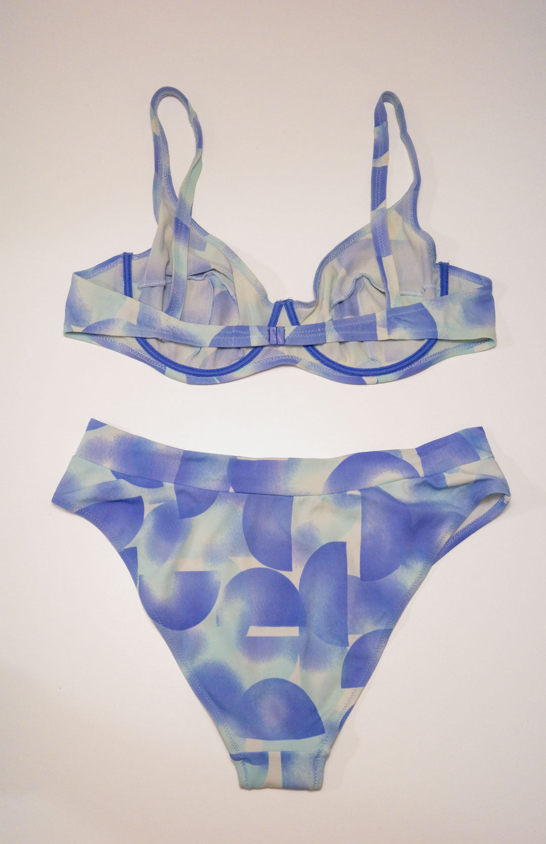 Cornflower Geometric Bikini