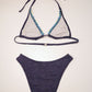 Navy Beaded Bikini