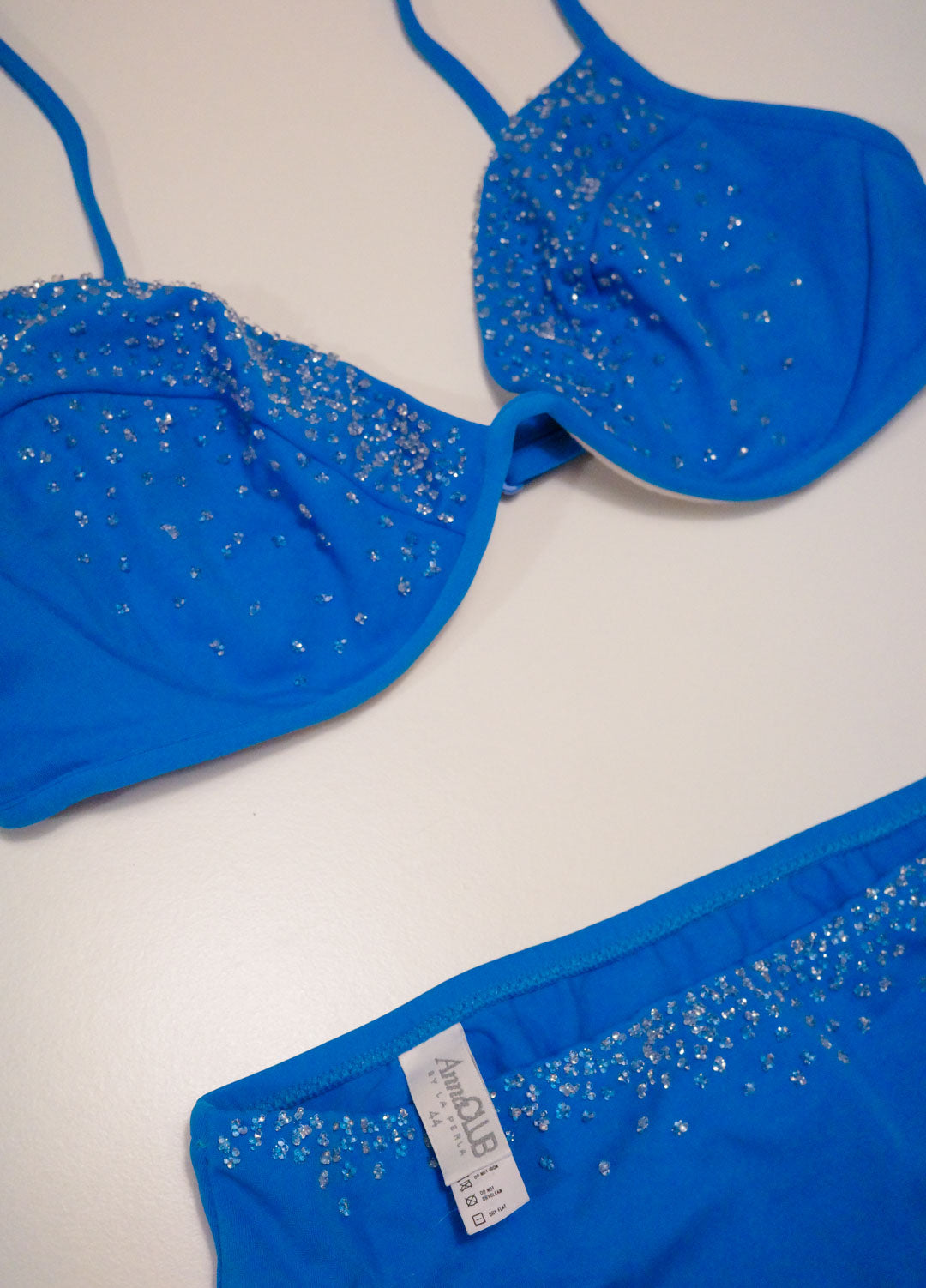 La Perla Azure Beaded Bikini