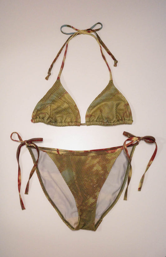 Olive Mesh Bikini