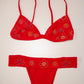 Scarlet Beaded Bikini