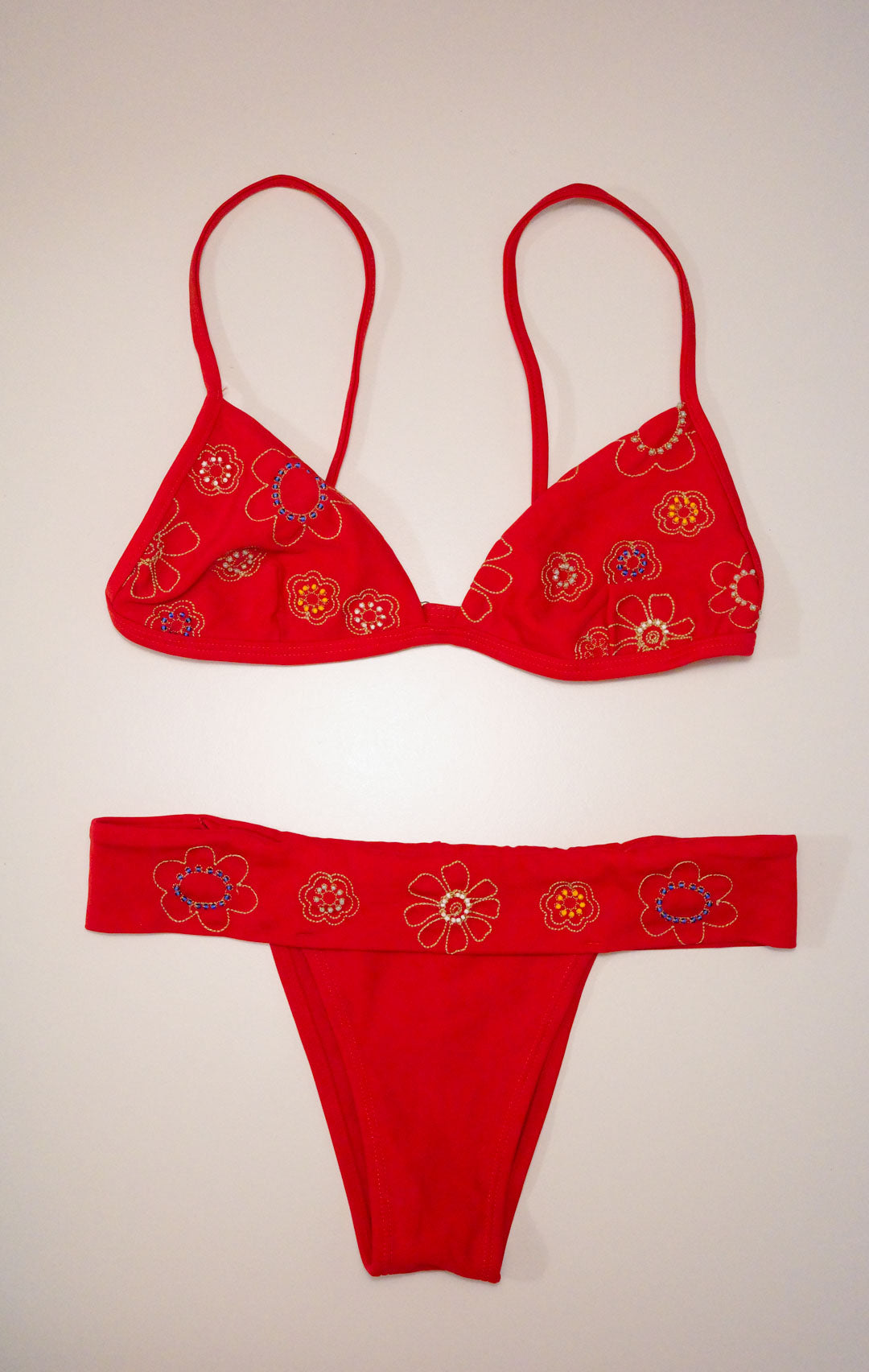 Scarlet Beaded Bikini