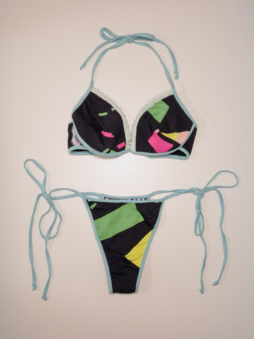 Byblos Geometric Thong Bikini (IT42)