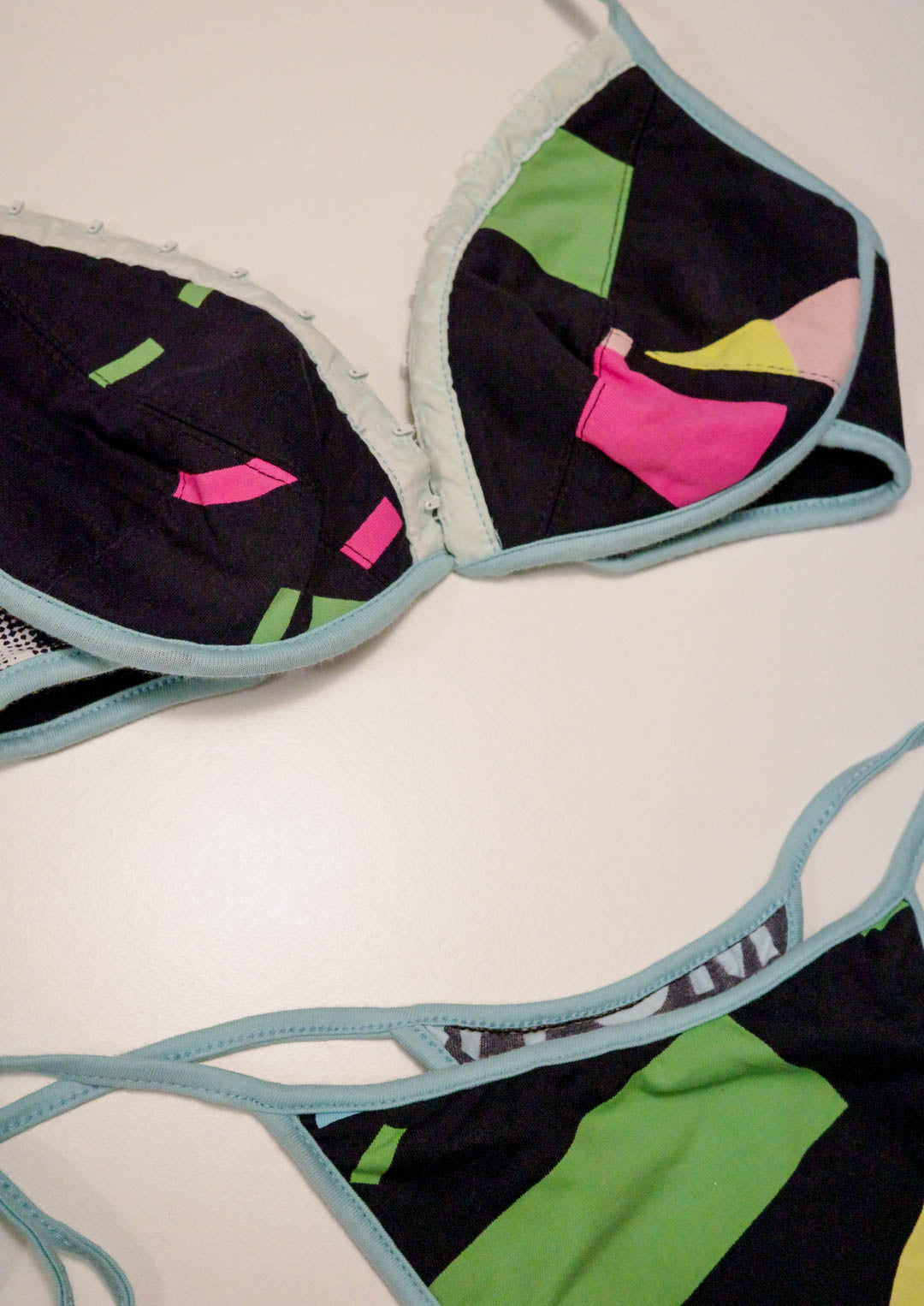 Byblos Geometric Thong Bikini (IT42)