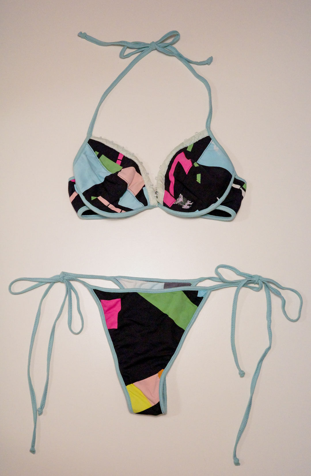 Byblos Geometric Thong Bikini (IT44)