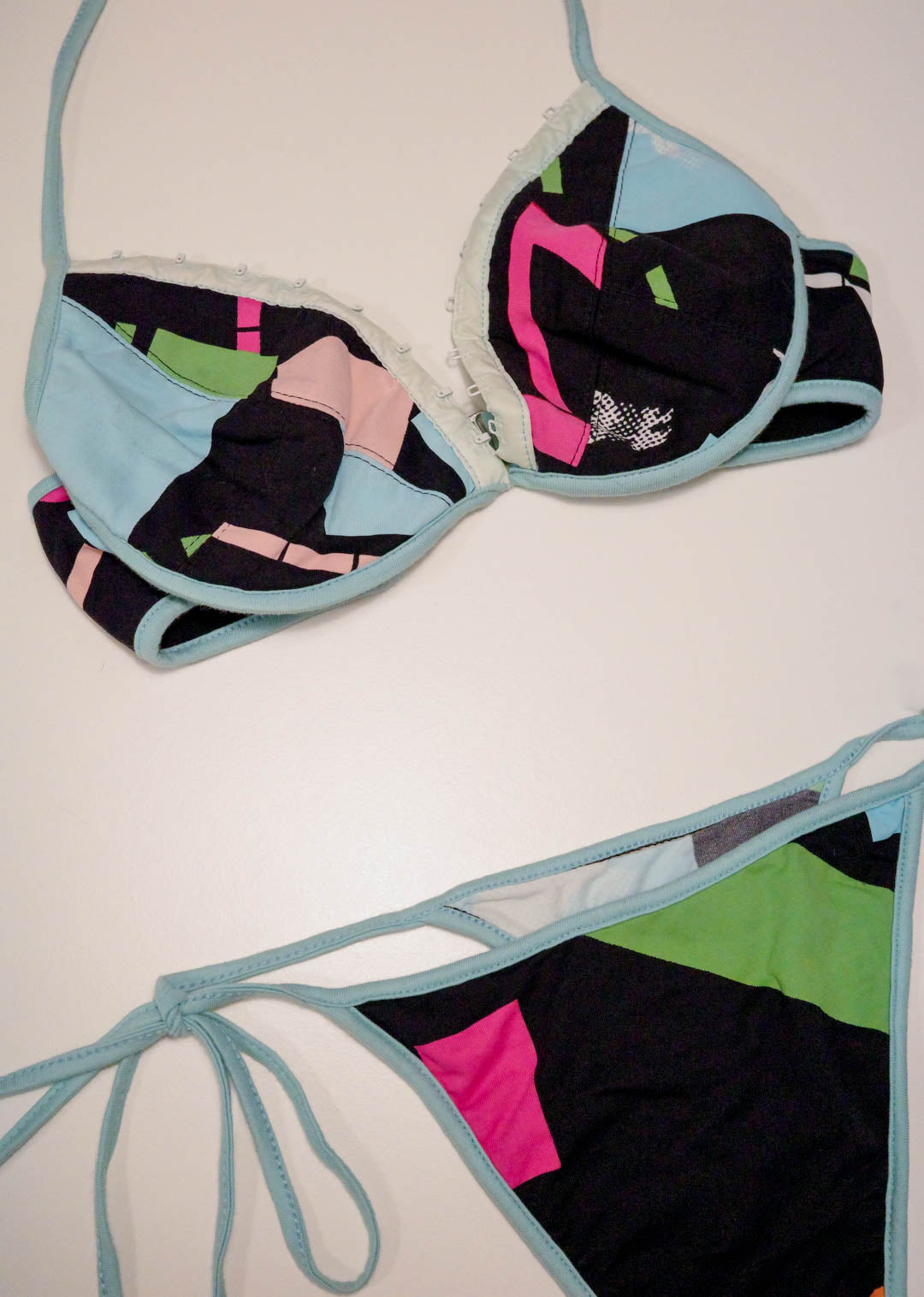 Byblos Geometric Thong Bikini (IT44)