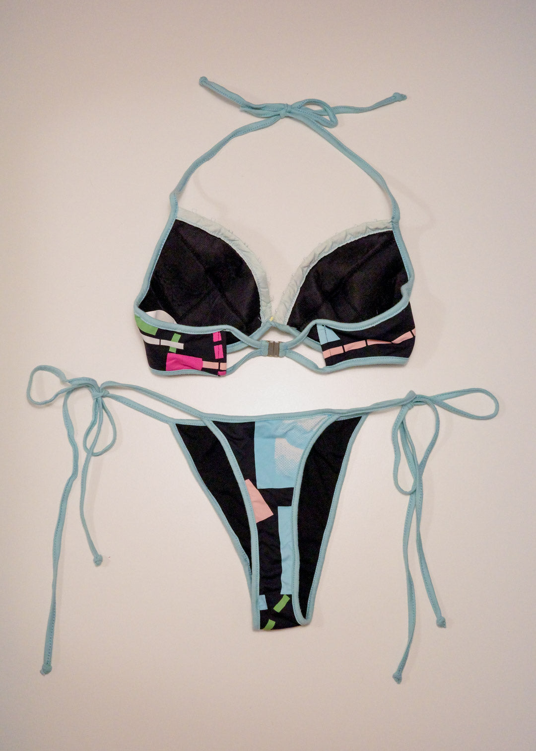 Byblos Geometric Thong Bikini (IT44)