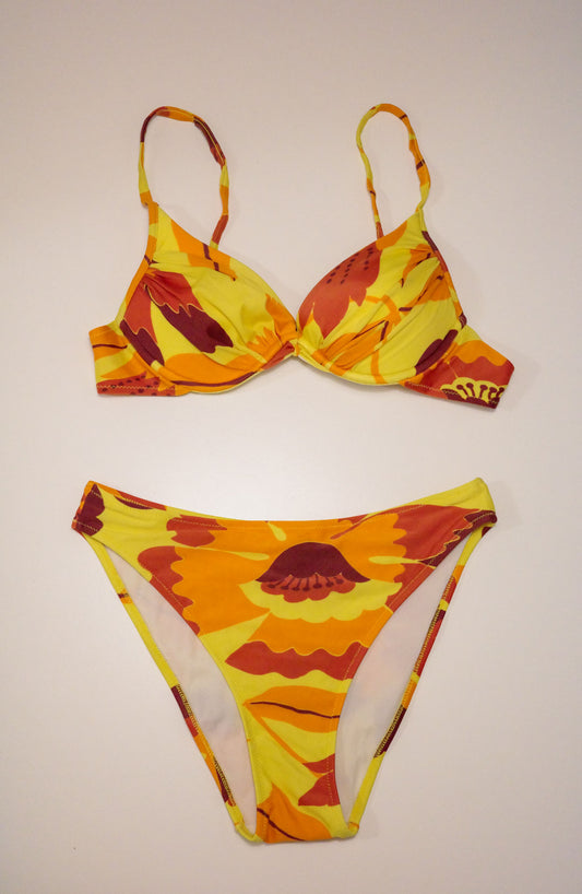 Sunset Floral Bikini