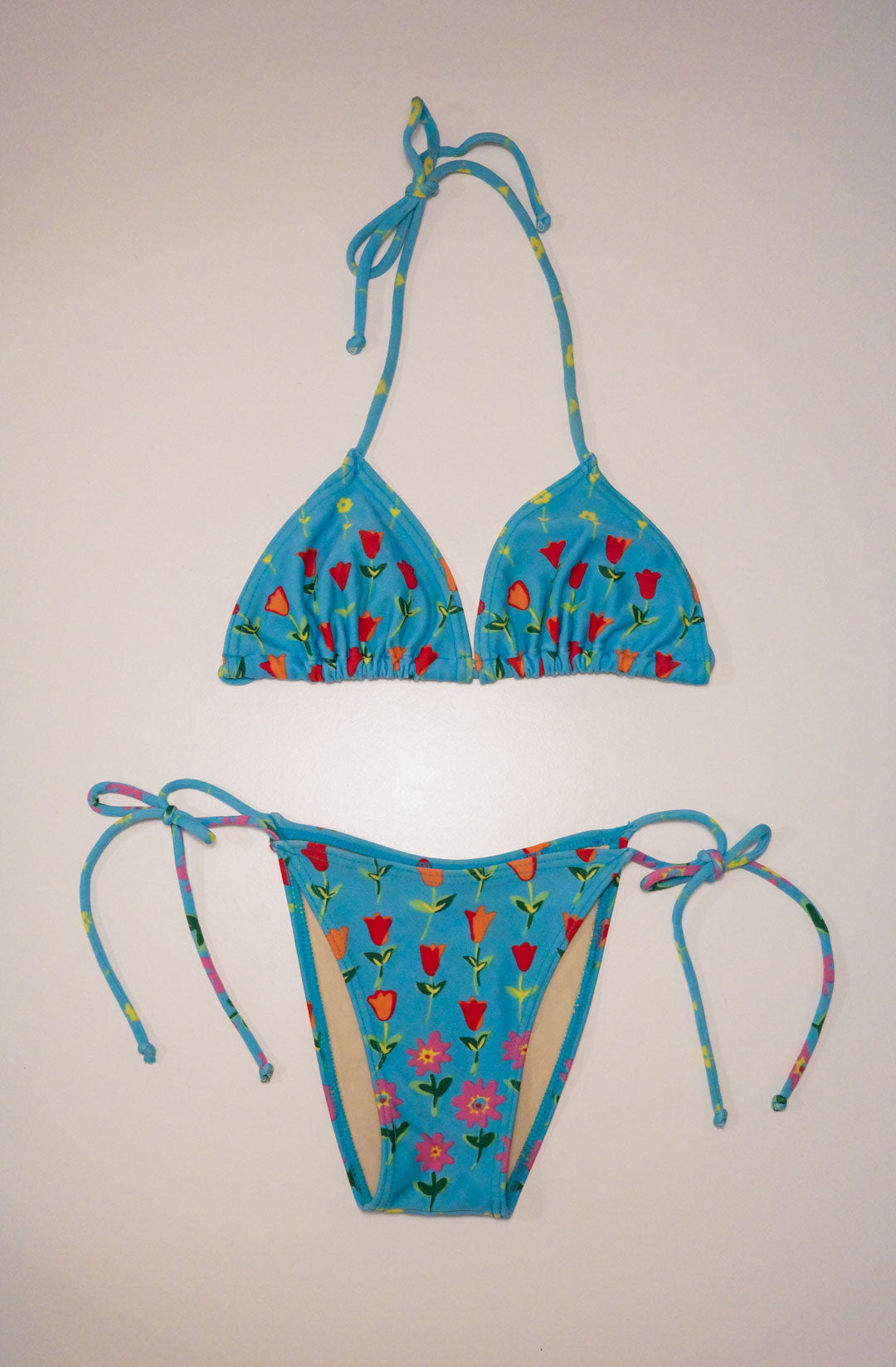 Turquoise Tulip Bikini