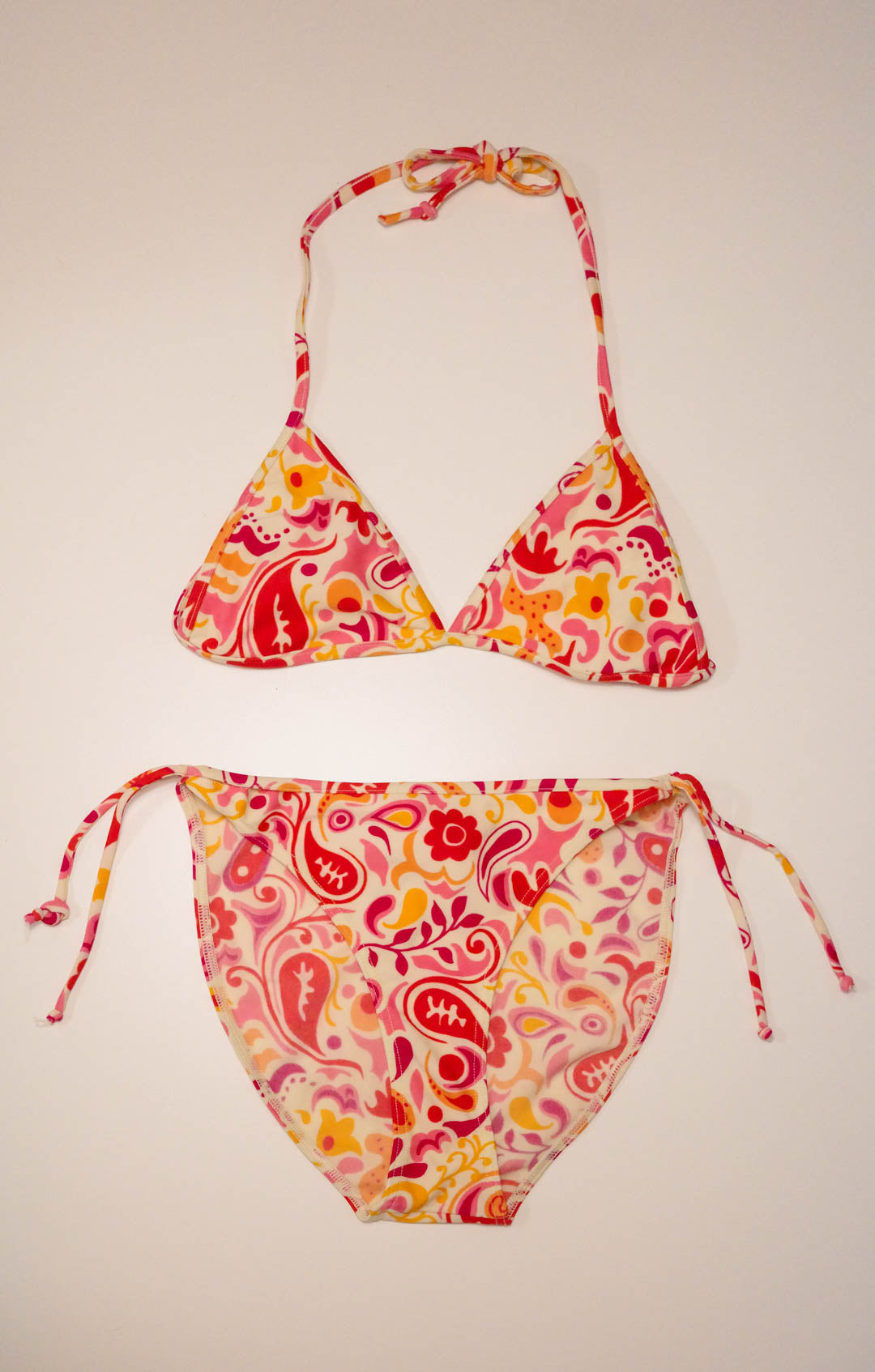 Pink Paisley Bikini