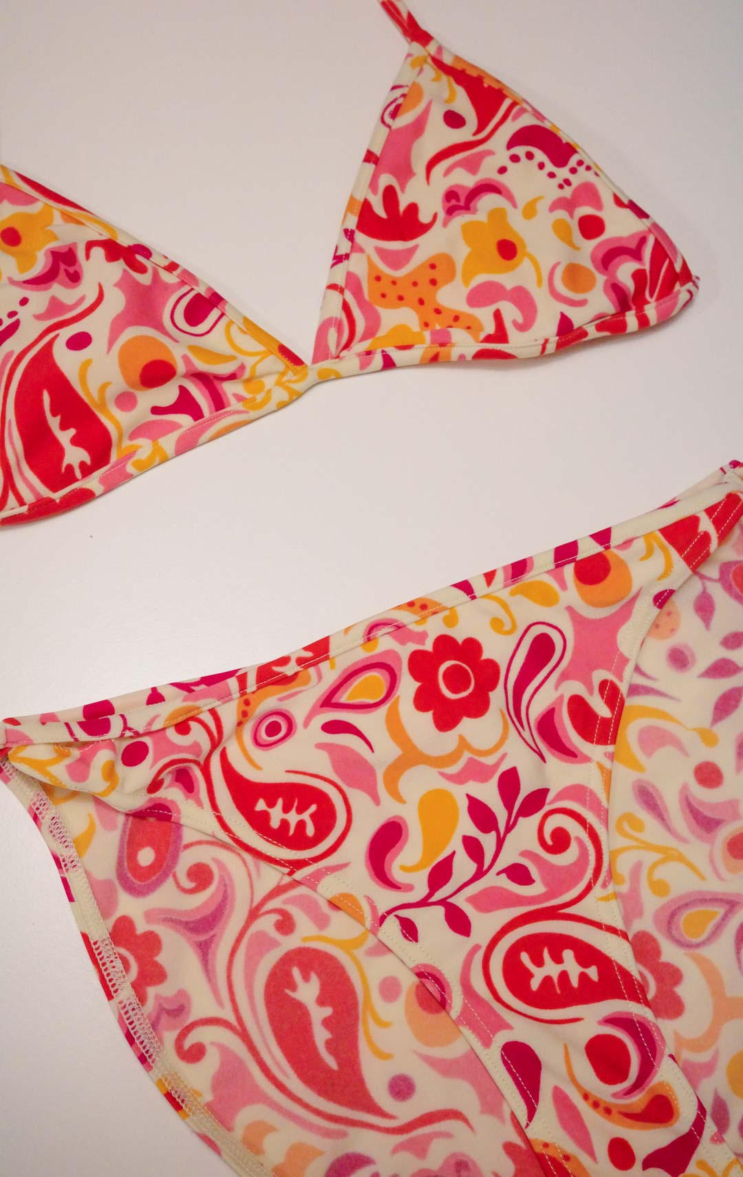 Pink Paisley Bikini