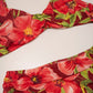 Crimson Poppy Bikini