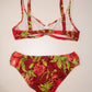Crimson Poppy Bikini