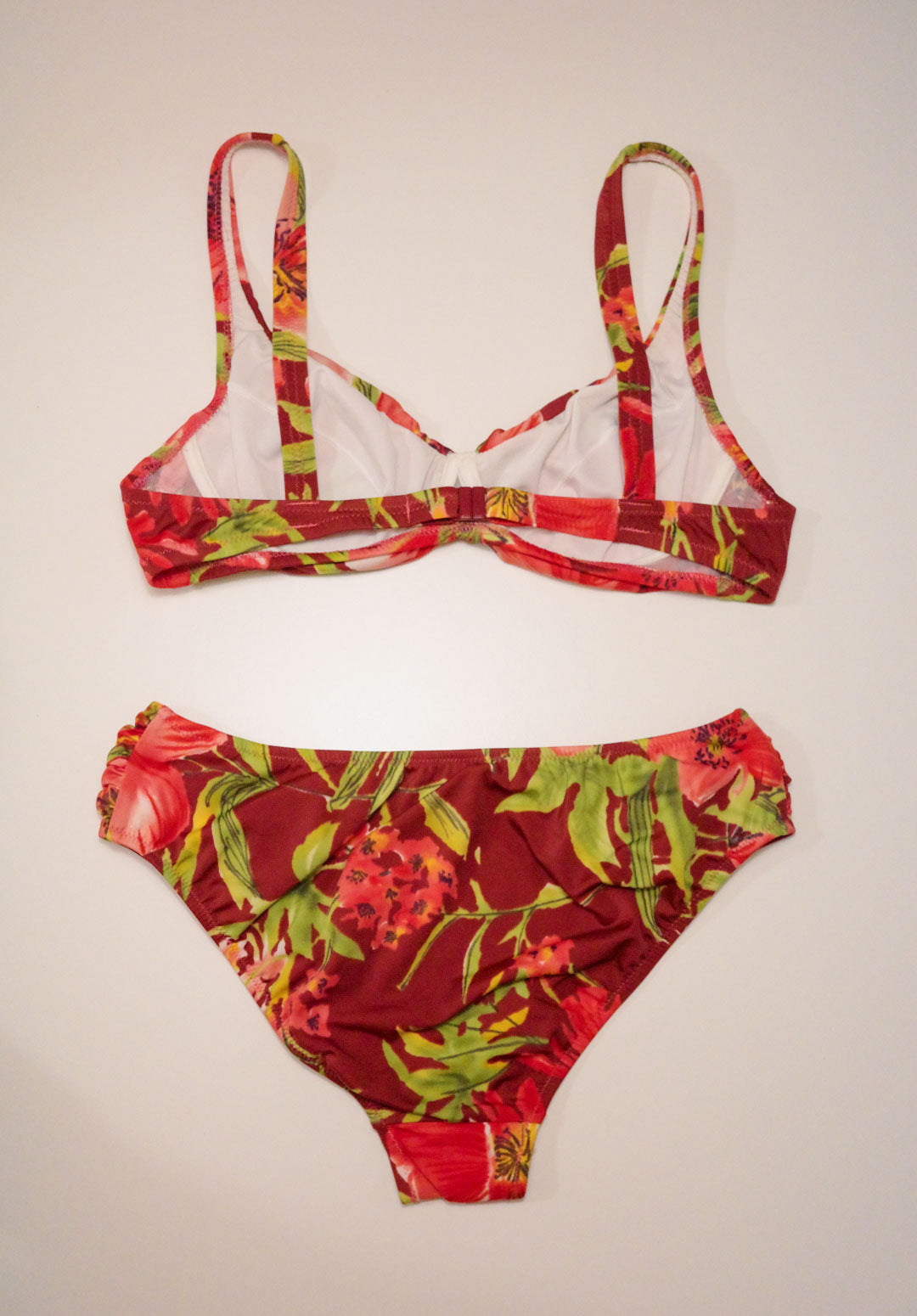 Crimson Poppy Bikini