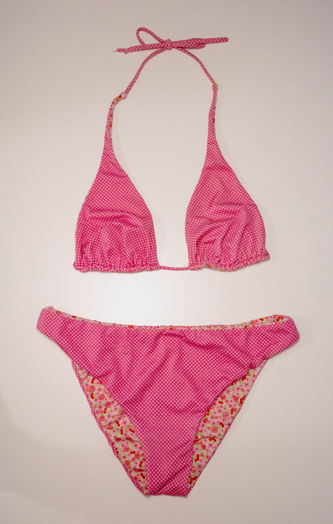 Peony Polka Dot Reversible Bikini
