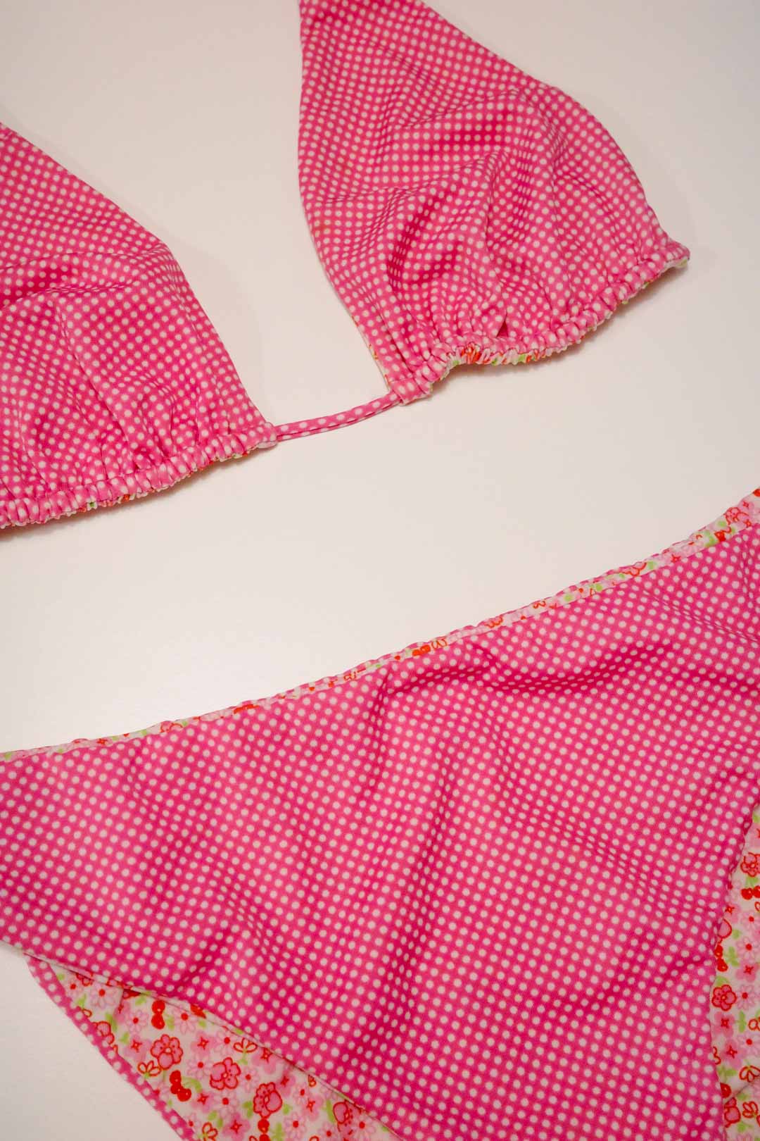 Peony Polka Dot Reversible Bikini