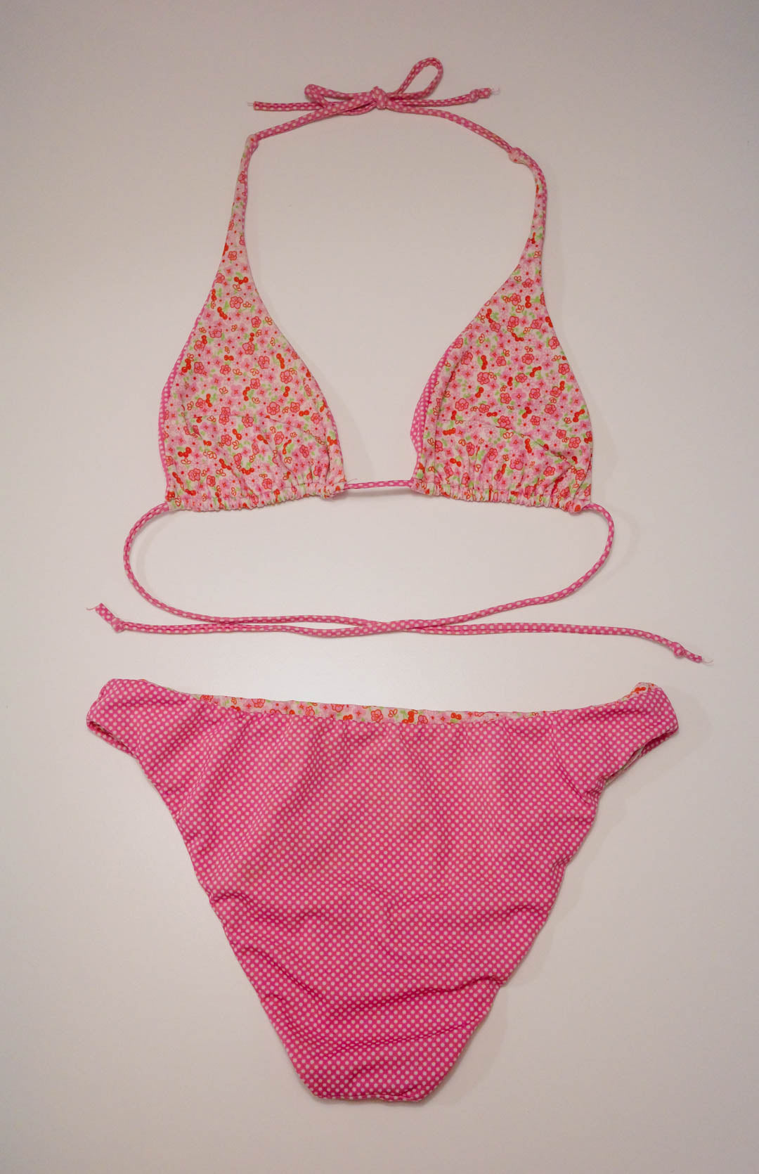 Peony Polka Dot Reversible Bikini