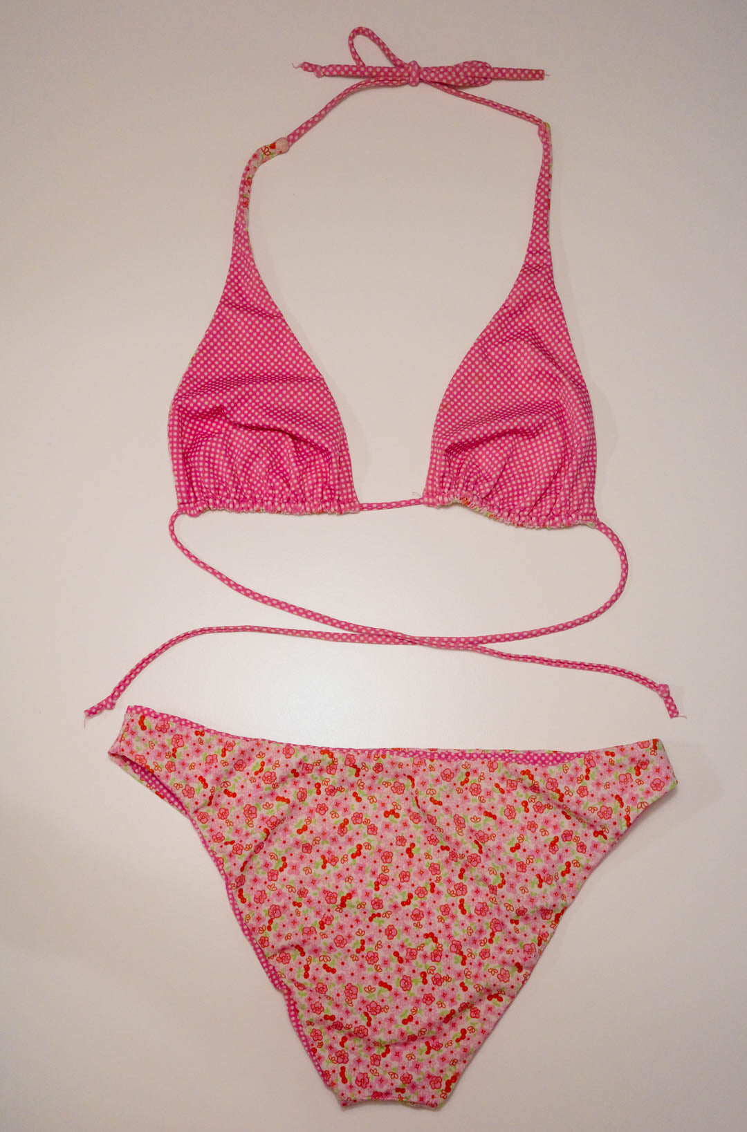 Peony Polka Dot Reversible Bikini