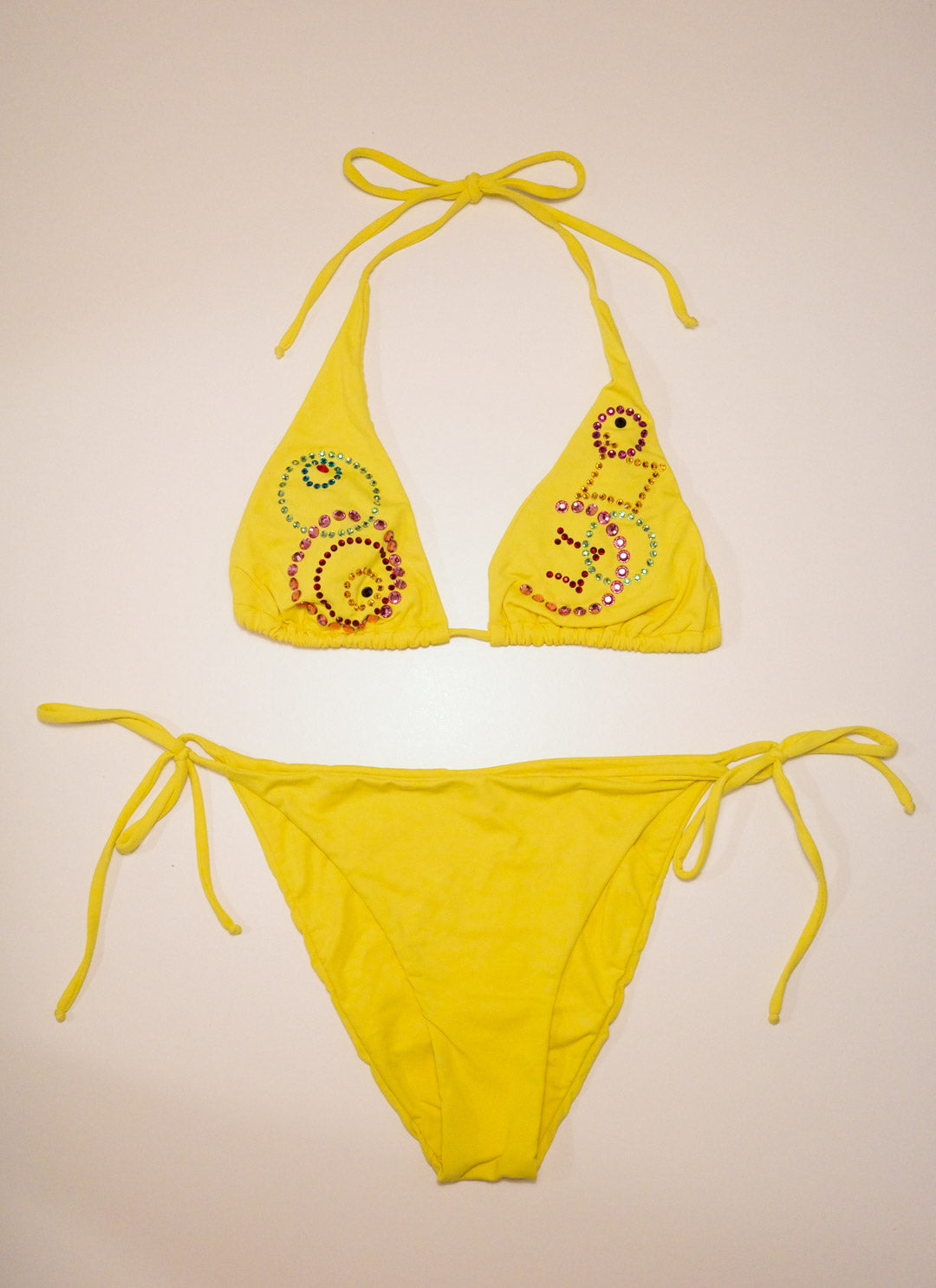 Canary Beaded Bikini
