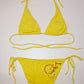 Canary Beaded Bikini