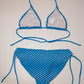 Azure Polka Dot Bikini