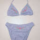 Periwinkle Embroidered Bikini