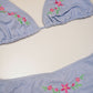 Periwinkle Embroidered Bikini